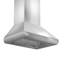 48" 400 CFM Ducted Wall Mount Range Hood in Brushed 430 Stainless Steel