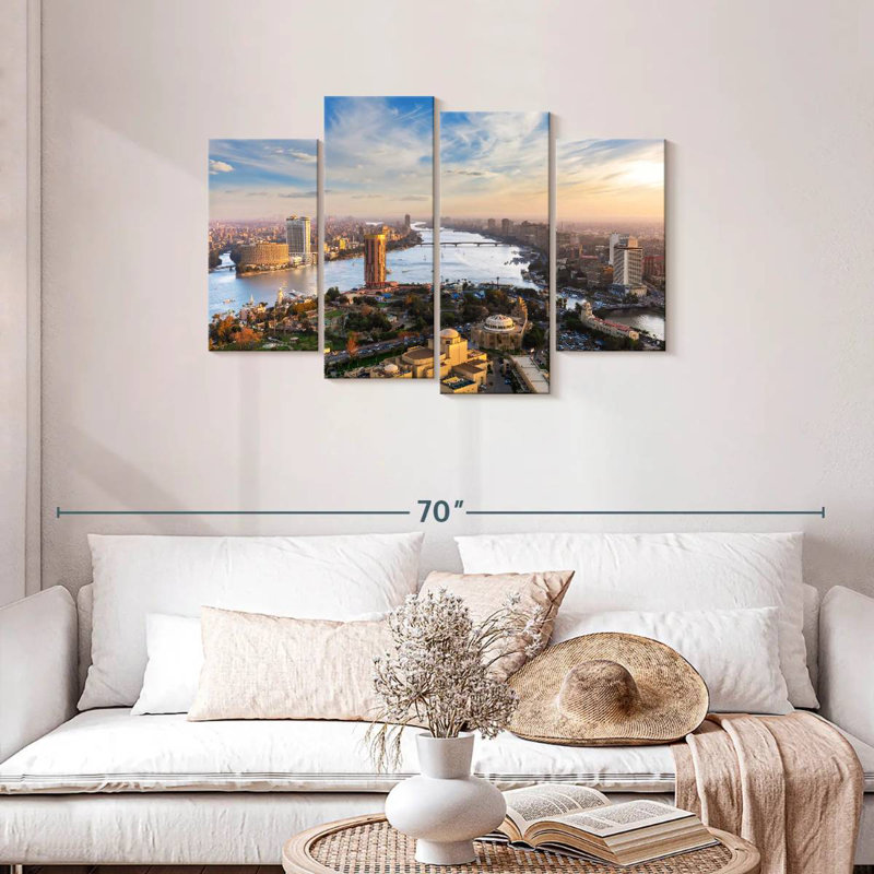Harpa Scenic Downtown Cairo, 27" H x 43" W