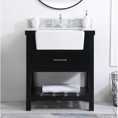 Meuble-lavabo simple 30 po Pelaghia