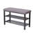 Small Shoe Bench, 3-Tier Shoe Rack, Shoe Storage Bench With Cushion