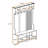 Multifunctional Hall Tree with Diverse Storage Options for Every Room-88476944