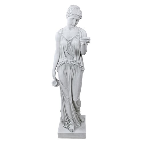 Design Toscano Hebe The Goddess of Youth Statue & Reviews | Wayfair
