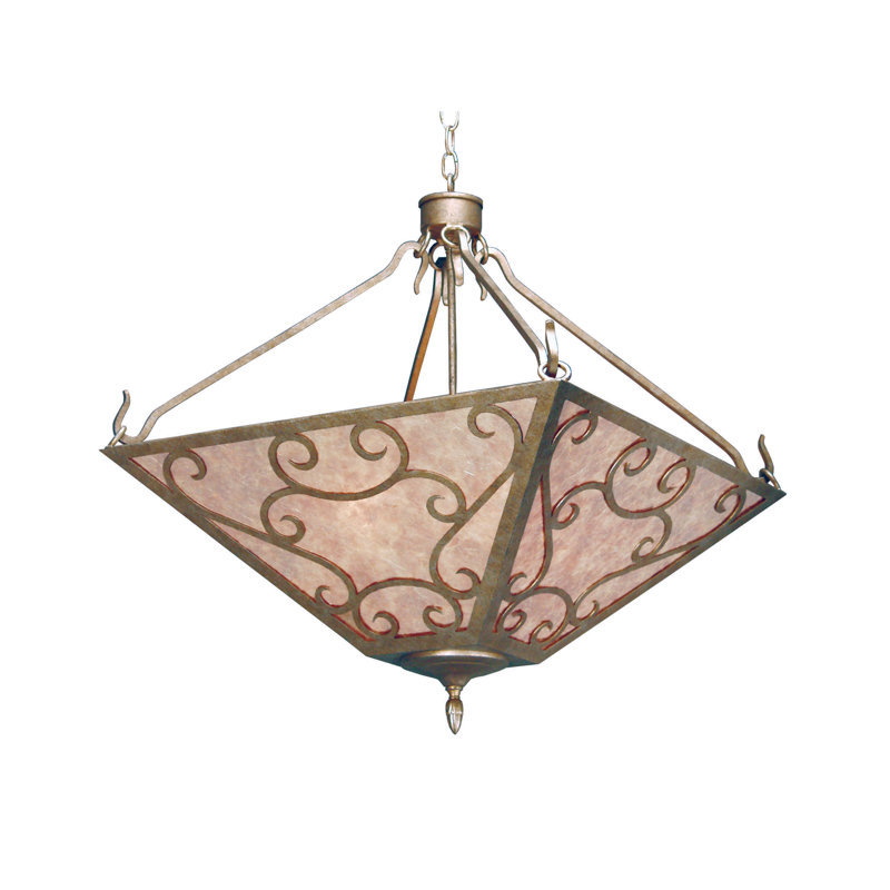 Luminaire suspendu carré 24 po Bandolei