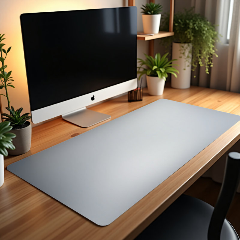 Polyester Desk Pad, 23.6x13.8