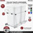 Rev-A-Shelf Double Pull Out Trash Can 35 Qt for Kitchen-112965384-88568344