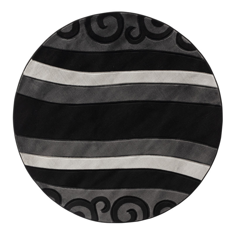 Anjolie Floral Indoor Rug, Round 8'1"