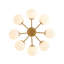 Plafonnier semi-encastré 8 lumières Spoutnik-1026325753