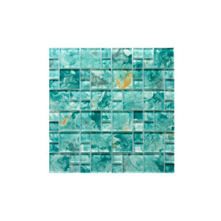 Carreau de mosaïque en verre piscine