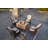 Algird Wicker 4 - Person Patio Conversation Set with Cushions