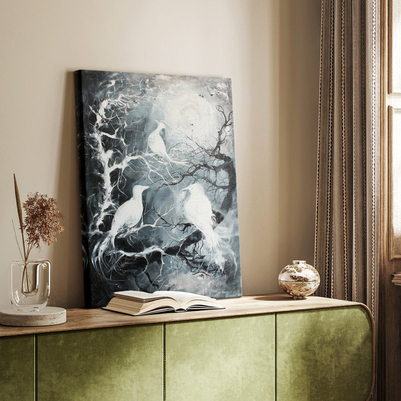 ANIMAUX série XXV - Toile tendue avec châssis de qualité supérieure - Prêt à être accroché, H 60 po x l 40 po