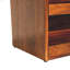 Banc de rangement escamotable en cuir massif-386777368