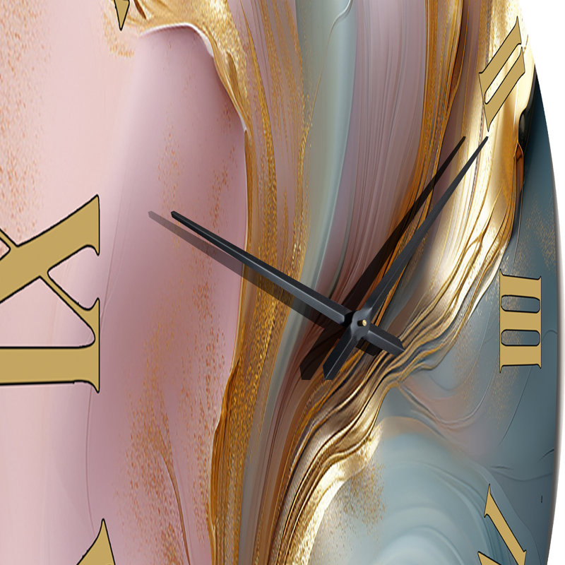 Horloge murale Exquise Wave Harmony, Très grand