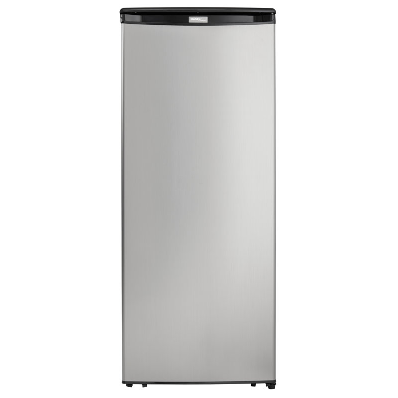 Designer 8.5 Cubic Feet Upright Freezer with Adjustable Temperature Controls