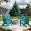 Chaise Adirondack pliable en PEHD Clitheroe-879102158