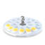Garden Friends Stoneware Egg Platter