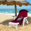Serviette de plage en mélange de coton