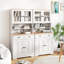 Armoire de cuisine de 67 po de hauteur avec 2 tablettes amovibles et 2 tiroirs Pantry-308546599