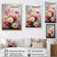 Chrysanthèmes roses d'Yvenson, impression romantique I-564884354-564884355