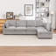 Canapé modulaire rembourré 5 pièces Miller-358378979