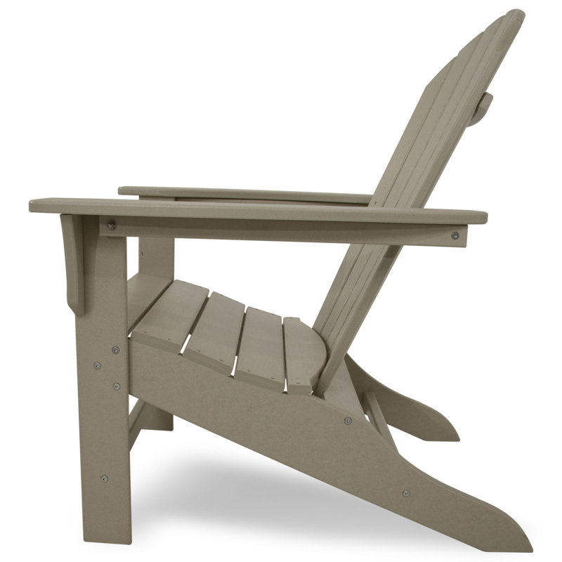 Chaise Adirondack POLYWOOD Yacht Club Shellback, Château de sable