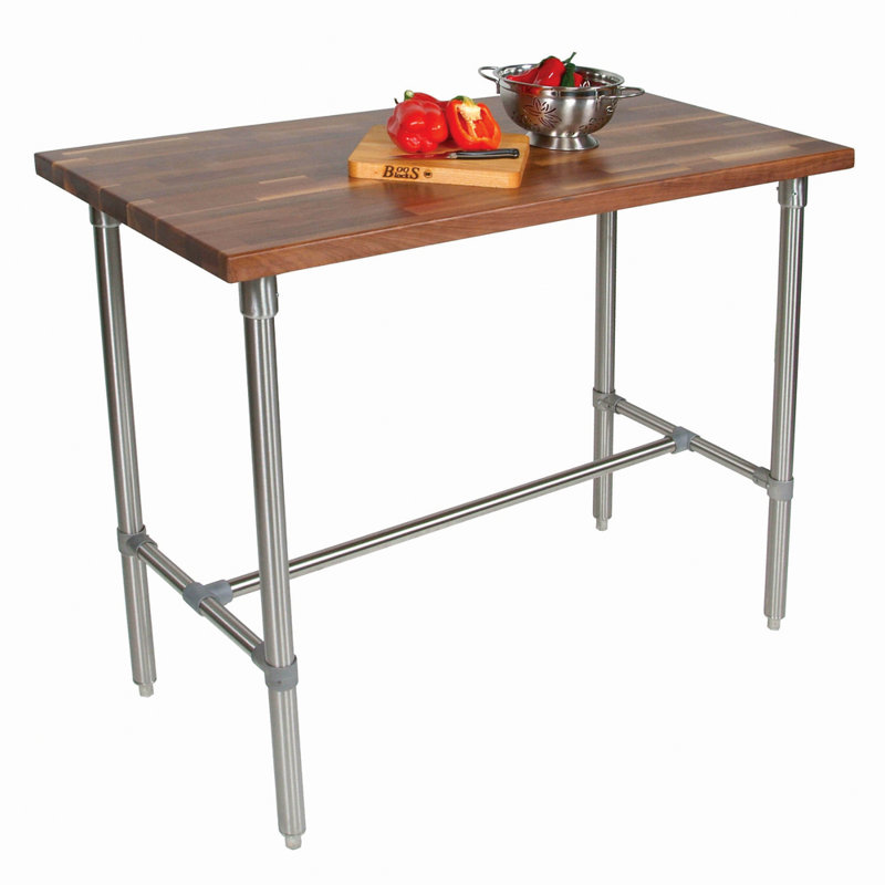 Cucina Dining Table, 40" H x 48" L x 30" W, Walnut
