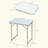 Folding Camping Table With Height Adjustability, Lightweight Portable Table With Carry Handle, Outdoor Folding Table Camping Accessories