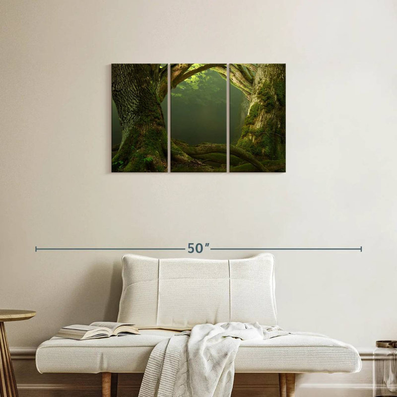 Harnek Mossy Trees, 20" H x 33" W