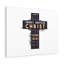 Things Through Christ Cross - Wrapped Canvas Print-558440397