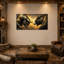Impression d'art sur toile Bull & Bear-1574180541
