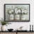 Bottled Plant Thankful Grateful Blessed Inspirational Green Floral Rustic Mason Jar Large Canvas Print Wall Art-98635535-98635537-119461004