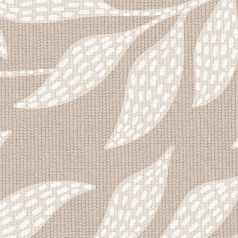 Burien Vinyl Machine Printed Area Rug, Rectangle 5'3" x 7'10.5"