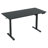 55” W Electric Standing Desk, Height Adjustable Sit-to-Stand Desk with 3 Memory Presets and Dual Accessory Hooks, Black
