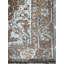 7x9 Ivory Hand-Knotted Wool Distressed Floral Modernist Design Modern Contemporary Carpet Rug