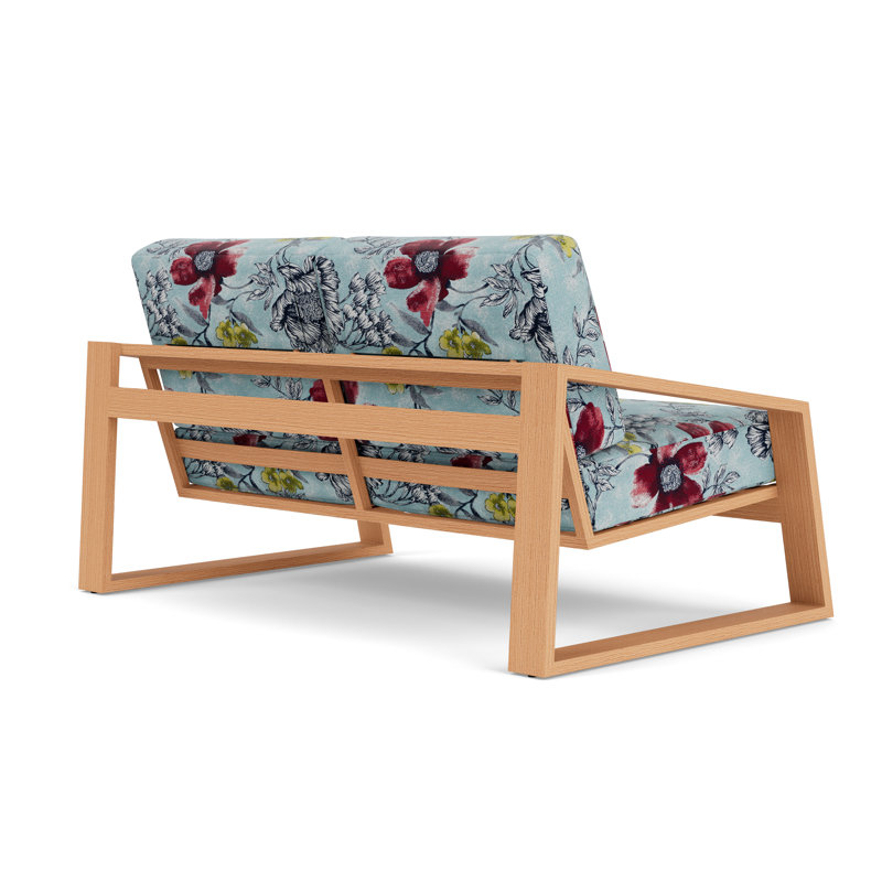 Pursuit Outdoor 2 - Seat Loveseat, Serena Floral Meadow