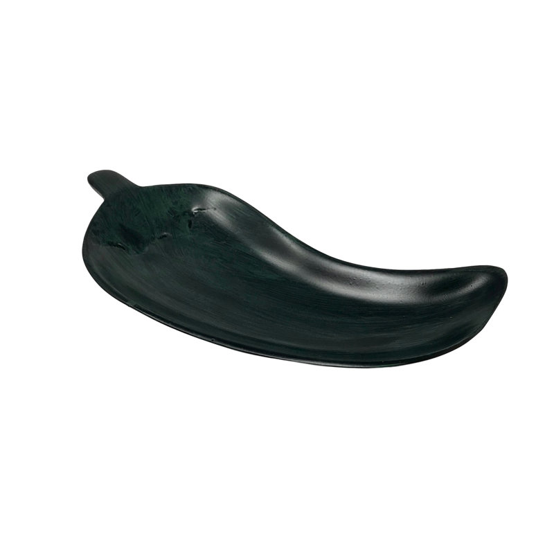 Petit plateau de chili Giza, Noir, H 1 po x l 9,5 po x P 4 po