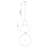 Nevada 1-Light Single Dome Pendant-66310777