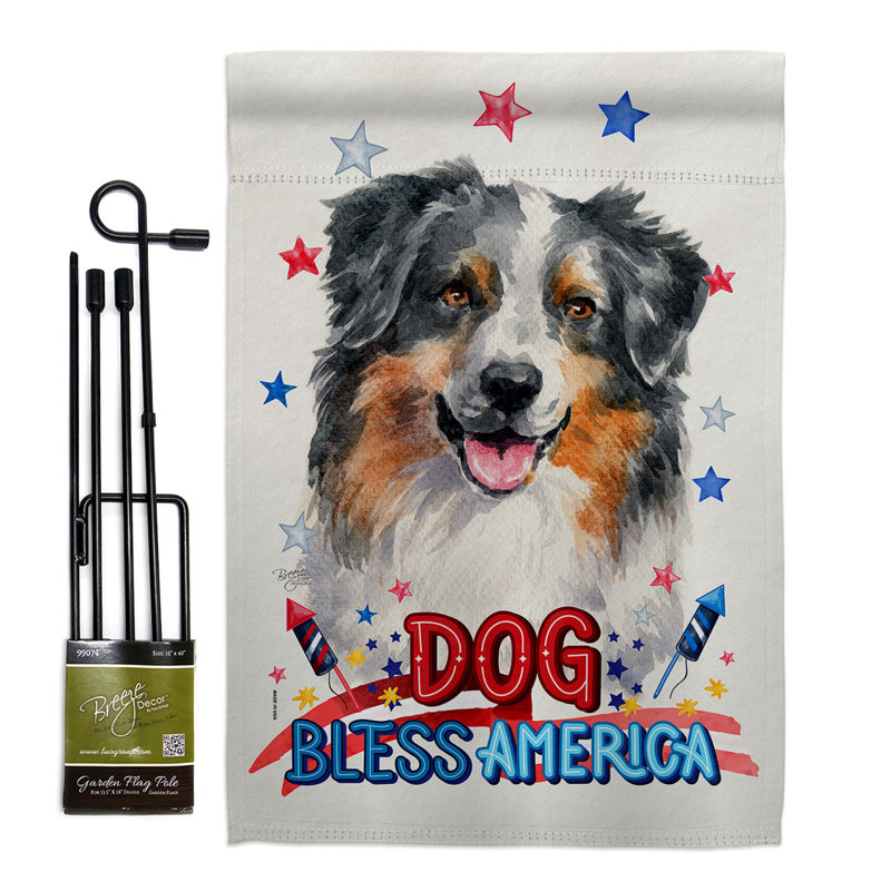 Drapeau de jardin Patriotic, H 40 po x l 28 po