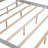 Canopy Bed, Platform Bed with Headboard and Support Legs, Bed frame-1916305253-1916305254