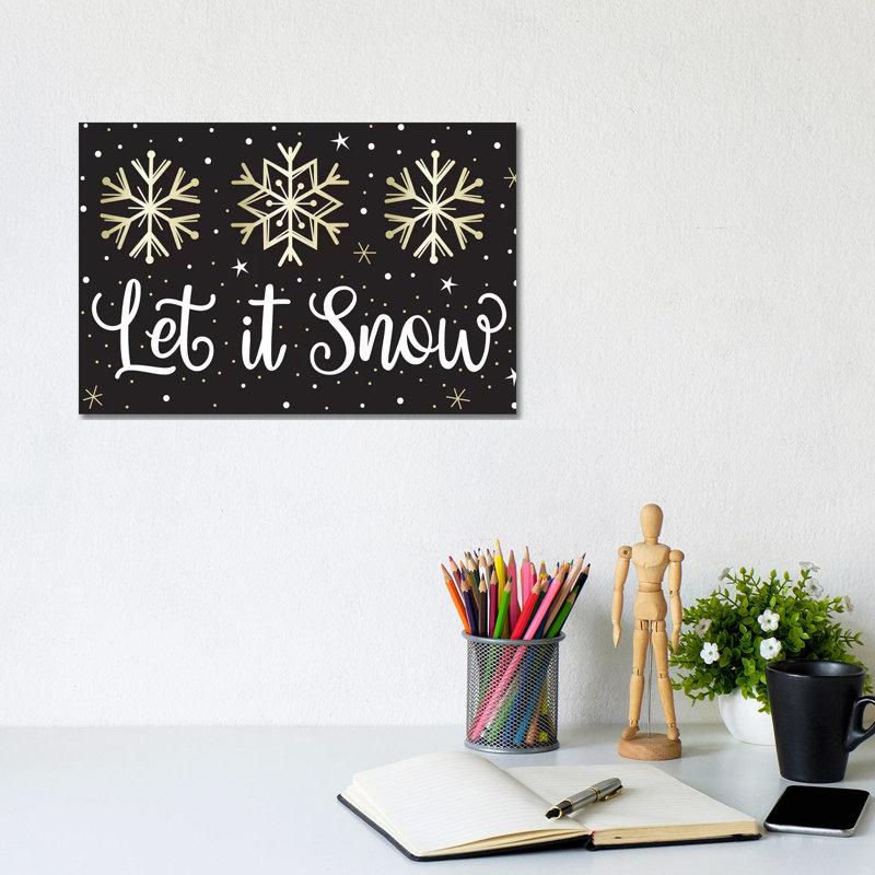 Shiny Brighty Christmas by Ilis Aviles - Wrapped Canvas Print, 20.32 cm H x 30.48 cm W
