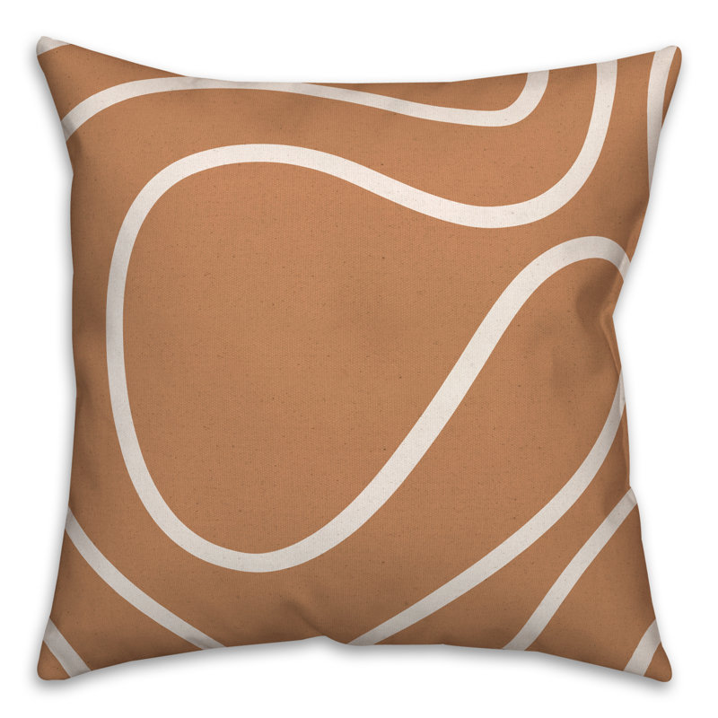 Abstract Throw Pillow