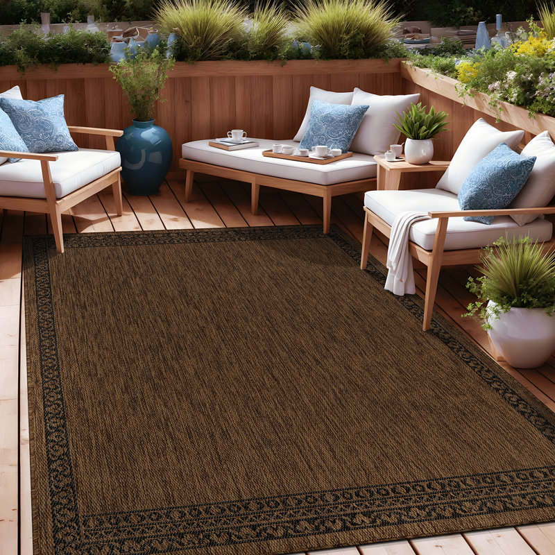 Geometric Indoor Outdoor Rug