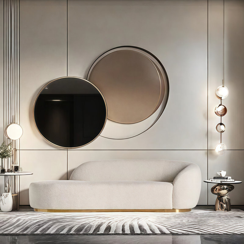 Chaise longue décontractée spacieuse et simple, Orienté à droite