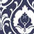 Bleu marine/blanc