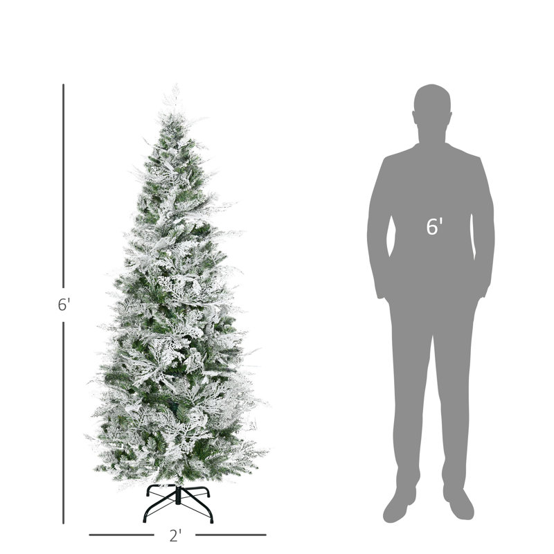 Arbre de Noël artificiel pin vert, H 5 pi