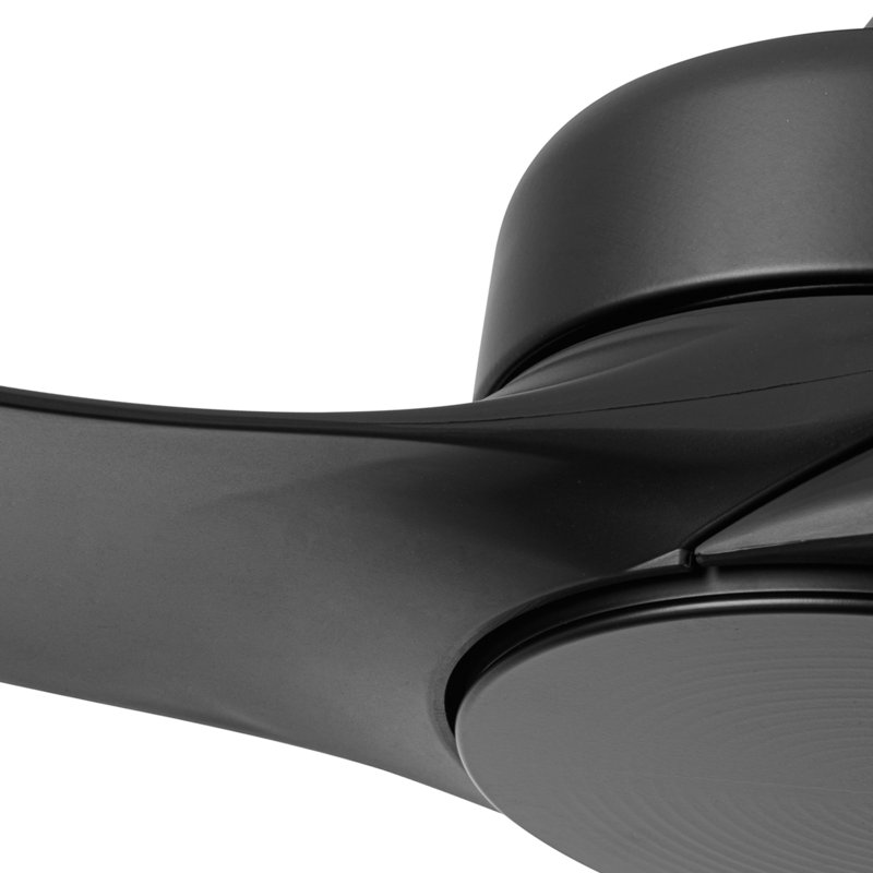 Ventilateur de plafond d'extérieur à trois pales 52 po Lynton, télécommande