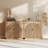 Symmetrical Arched Doors Sideboard Buffet Cabinet with Storage, -1726929379