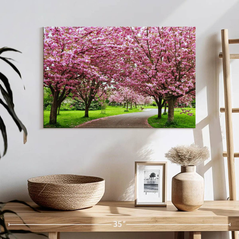 Chemin de jardin Harnek Cherry Blossom, H 34 po x l 51 po