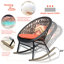 Chaise berçante d'extérieur avec coussins Baum-1227984766