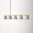 London 5-Light Dimmable Linear Pendant