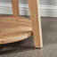 Table de bout ronde, table d'appoint à 3 niveaux avec tablette de rangement, table de chevet en bois pour le salon, la chambre à coucher-1084921345
